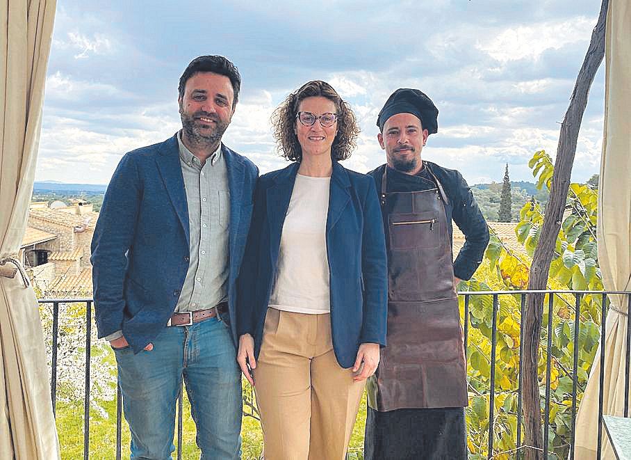 Toni Durán, Olga Jiménez y Joan Ferragut.