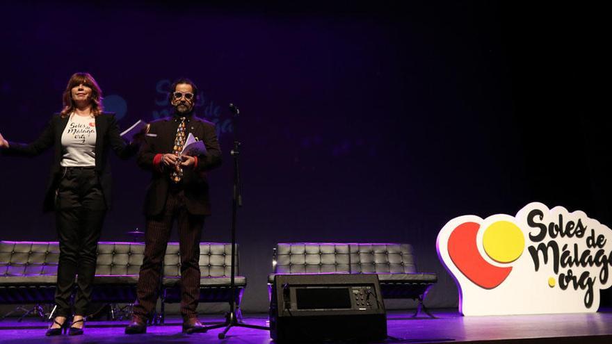 Belinda Washington y Ángel Rielo presentaron el evento de &#039;Soles de Málaga&#039;.