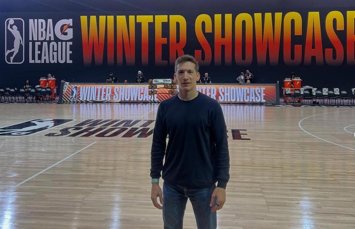 Richotti, en el Winter Showcase de la G League.