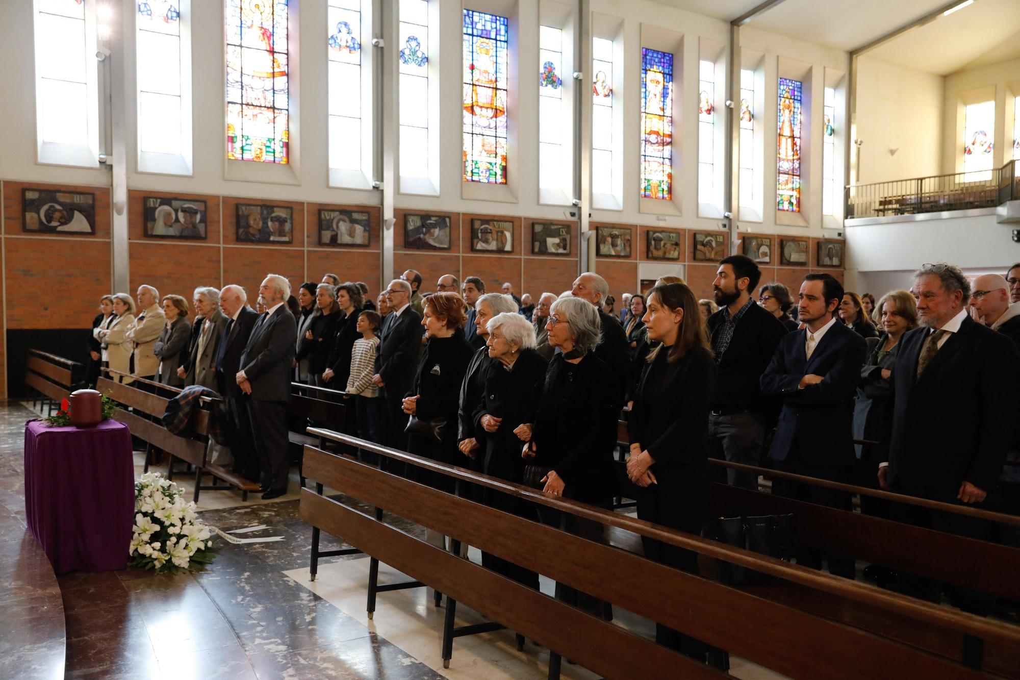 Funeral de Eloína Suárez, única alcaldesa de la historia de Oviedo