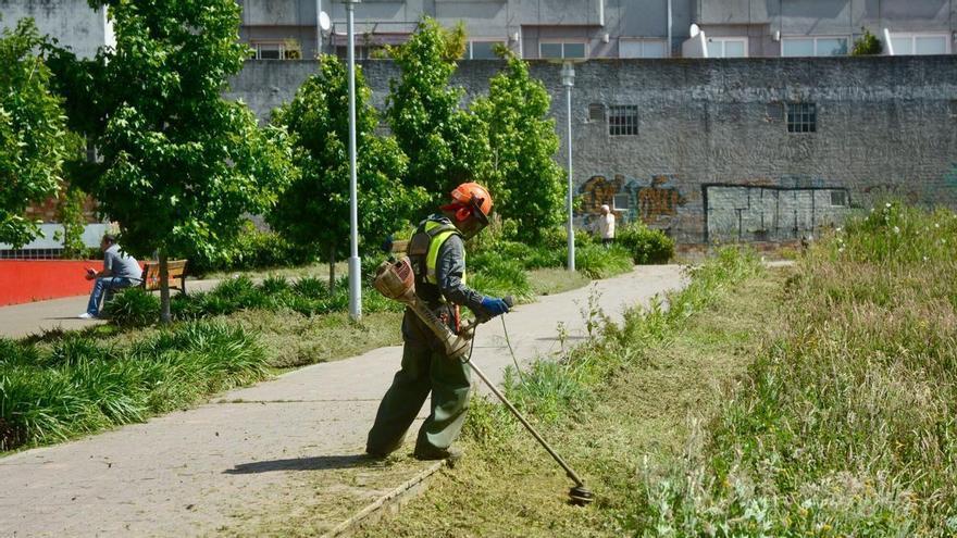 El Concello inicia la limpieza de 350 kilómetros de vías rurales