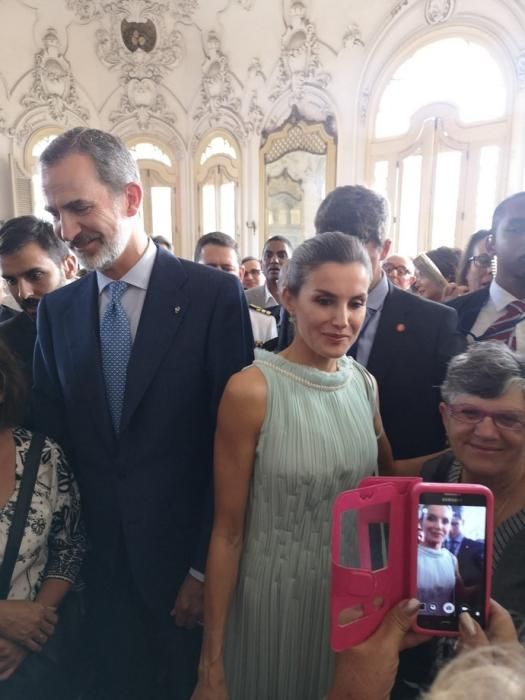 Encuentro de los Reyes con canarios en La Habana