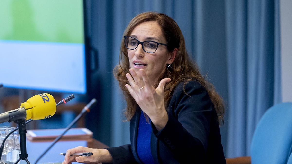 La Ministra de Sanidad, Mónica García