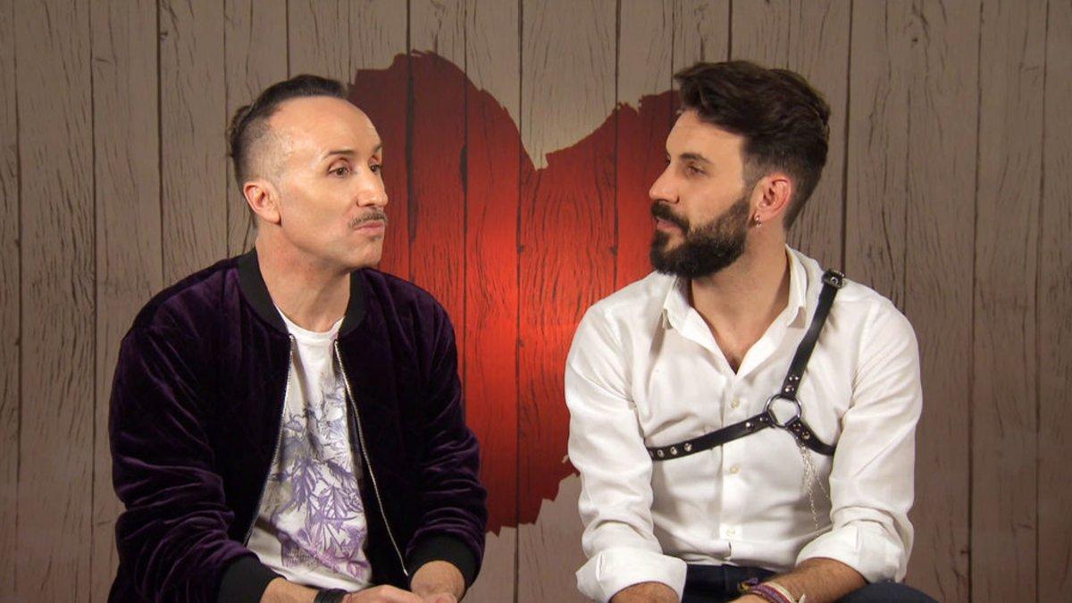 Benjamín y José María en 'First Dates'