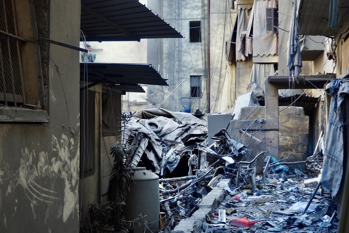 Israel dispara un misil contra un bloque de pisos en Beirut