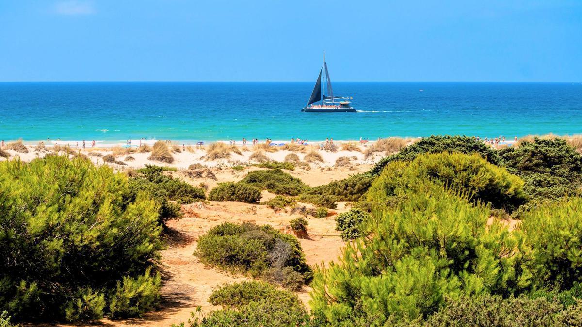 Es una de las playas más bonitas de Cádiz.