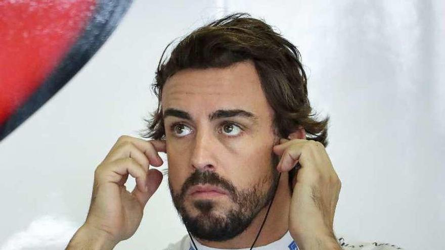 Alonso, en un momento de su última participación en Suzuka.