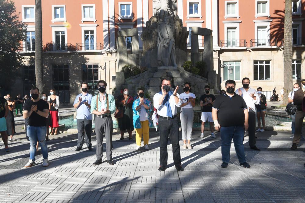 Las medidas restrictivas impuestas por la Xunta no permiten un aforo en los espectáculos culturales de la ciudad superior al 10%.