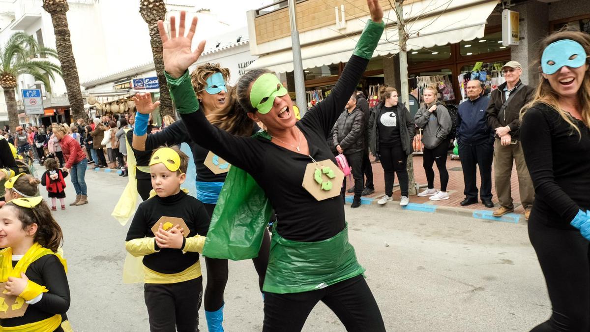 Una imagen de archivo de otros carnavales en Ibiza