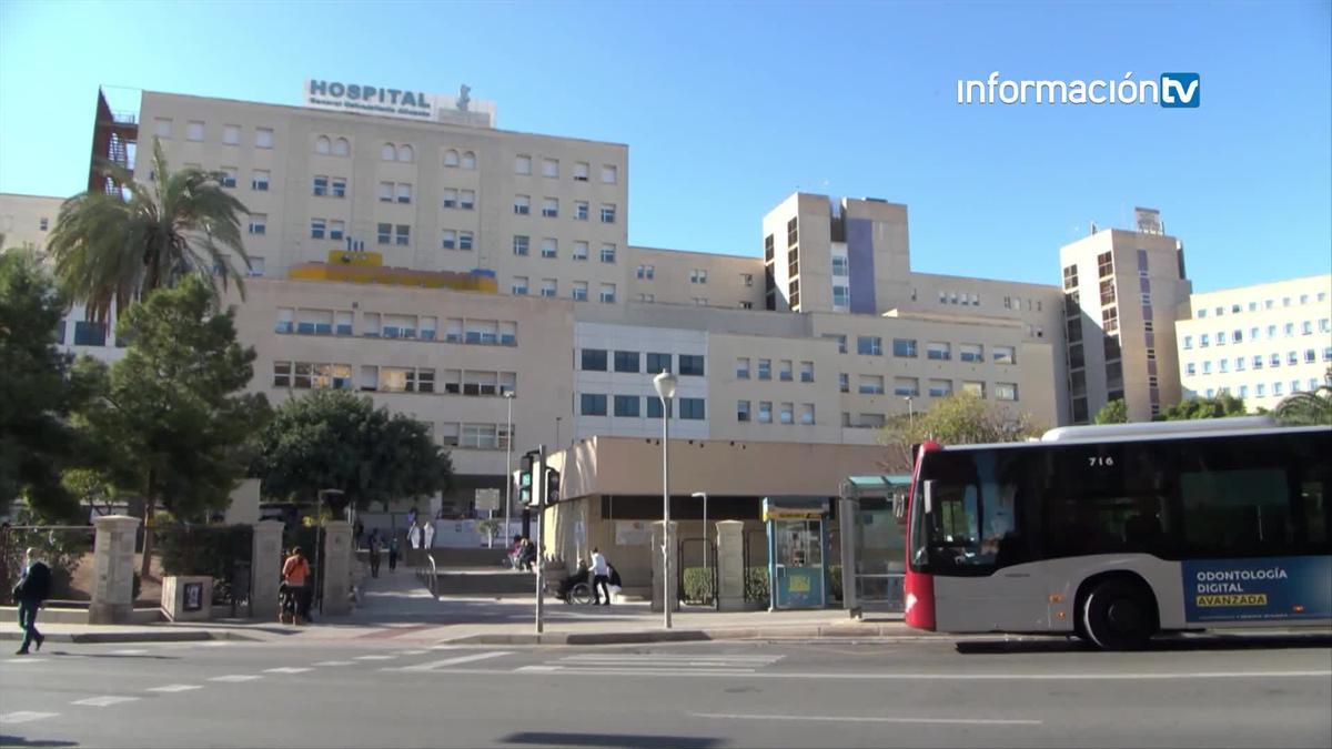 El Hospital General de Alicante tiene todas las camas ocupadas