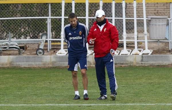 Entrenamiento del miércoles del Real Zaragoza