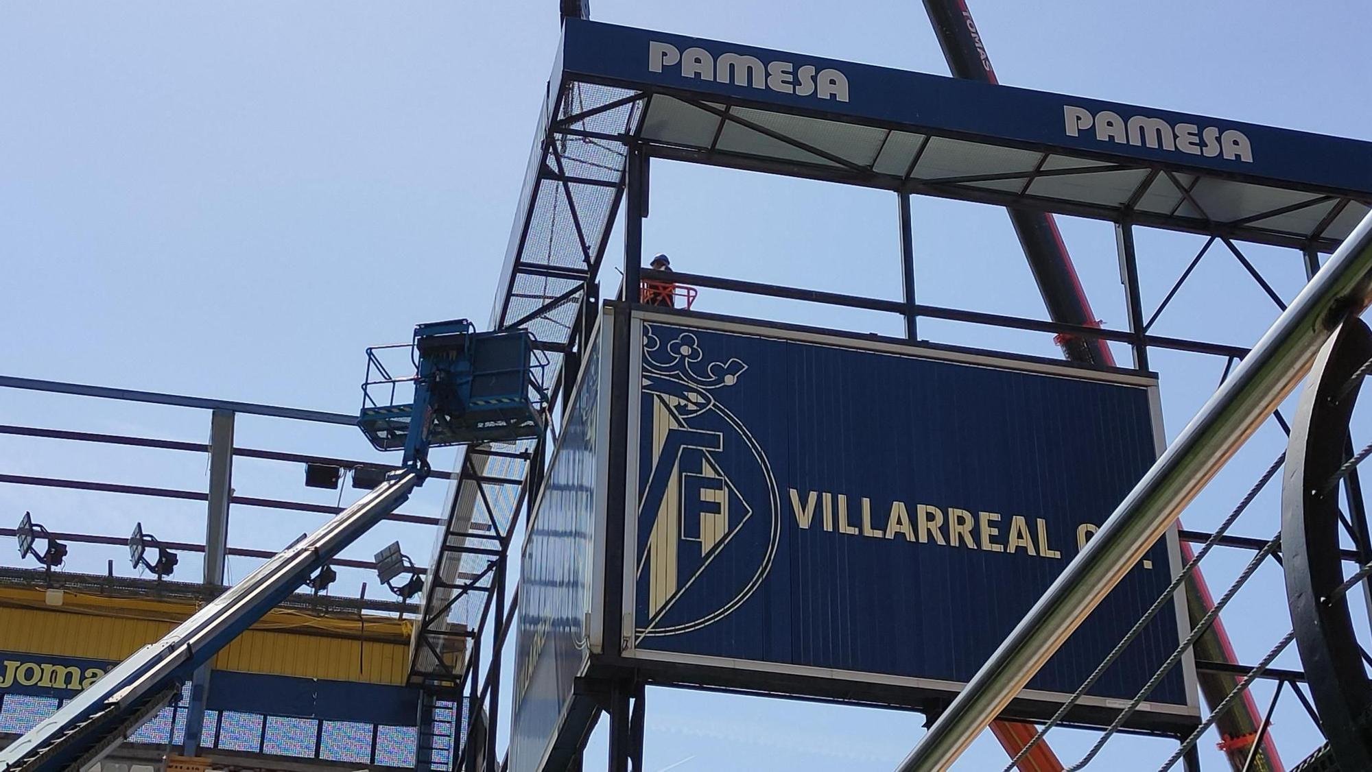 Inicio de las obras del Estadio de la Cerámica