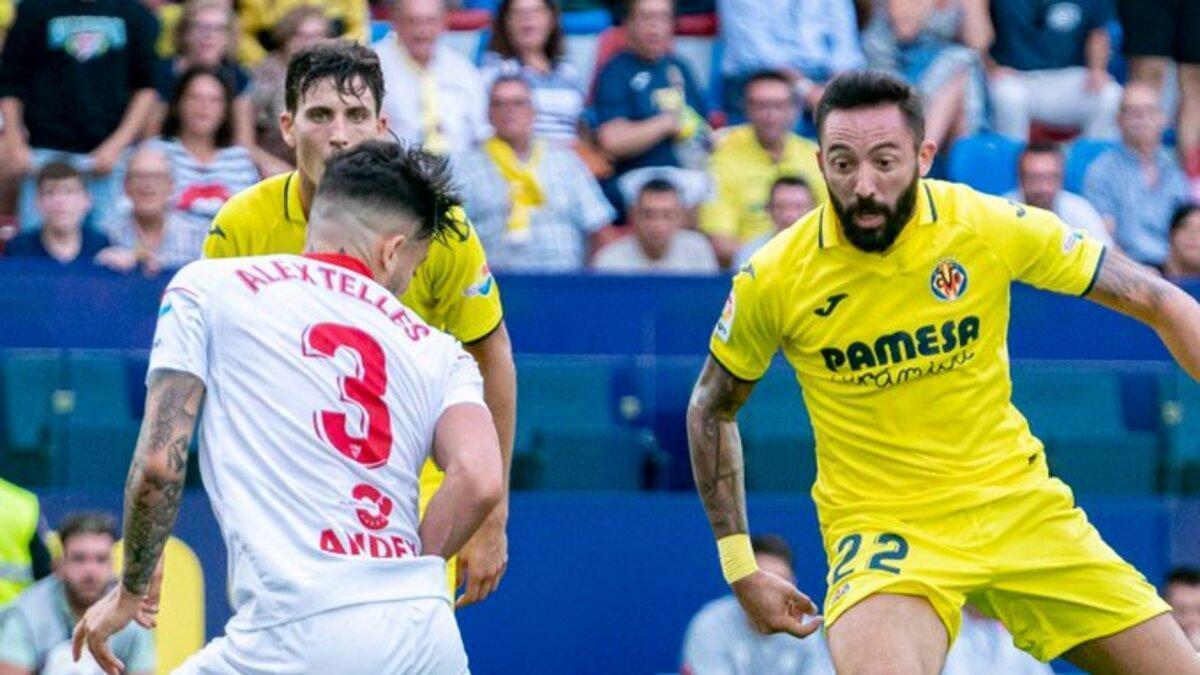 Morales, en un encuentro ante el Sevilla.