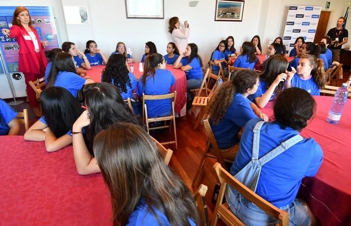 La estación espacial de Maspalomas recibe a estudi