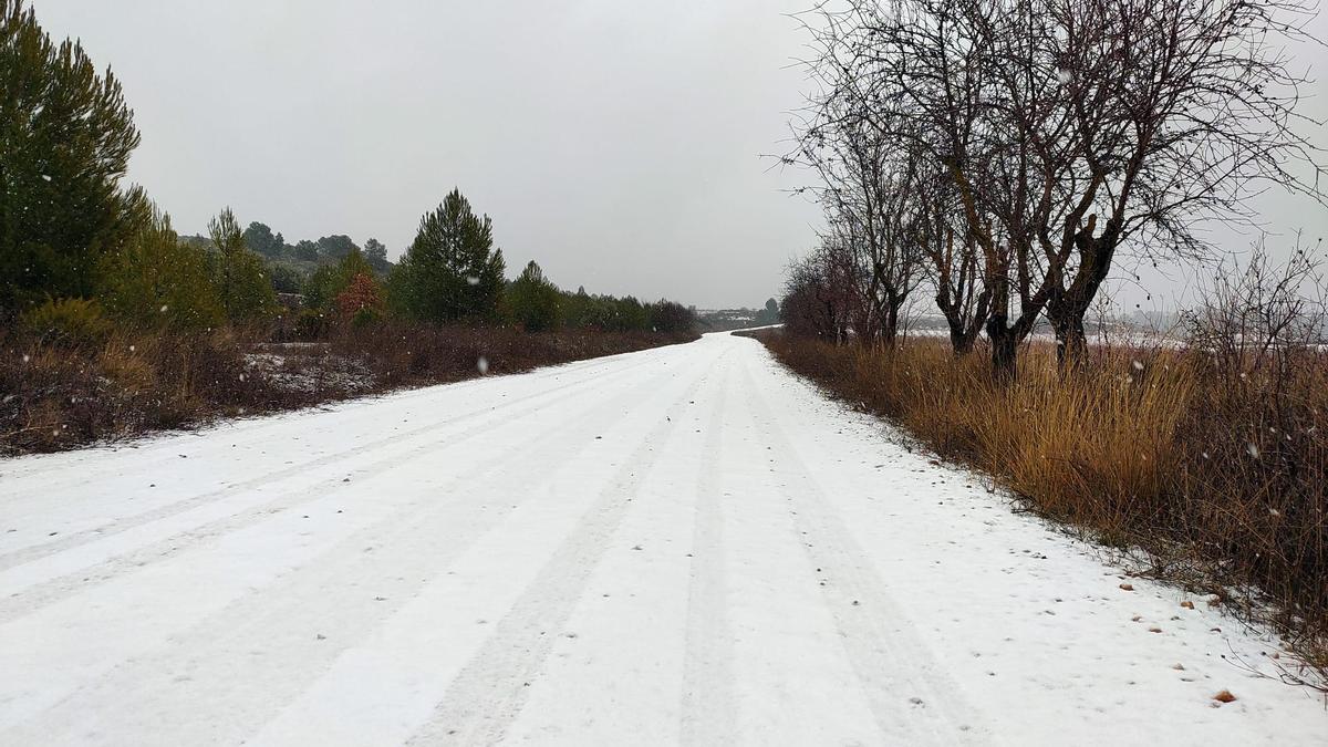 Temporal de nieve en la Comunitat Valenciana por el paso de Filomena