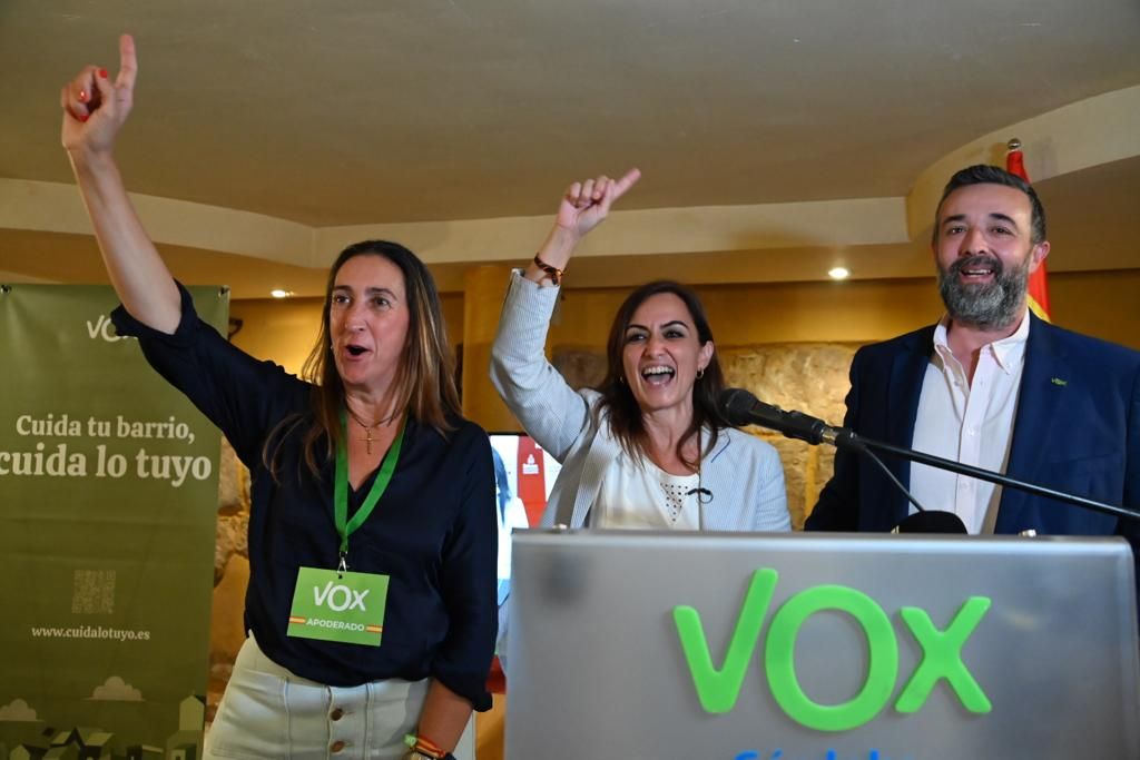 Noche electoral en Vox