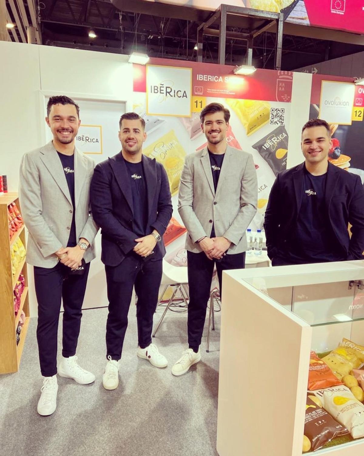 El equipo, en el Salón Gourmets