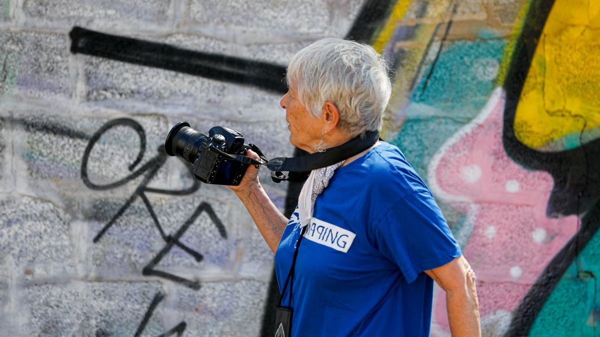 Martha Cooper, protagonista de la exposición  ‘Street Play’.