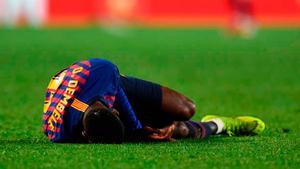 Dembélé es torna a lesionar