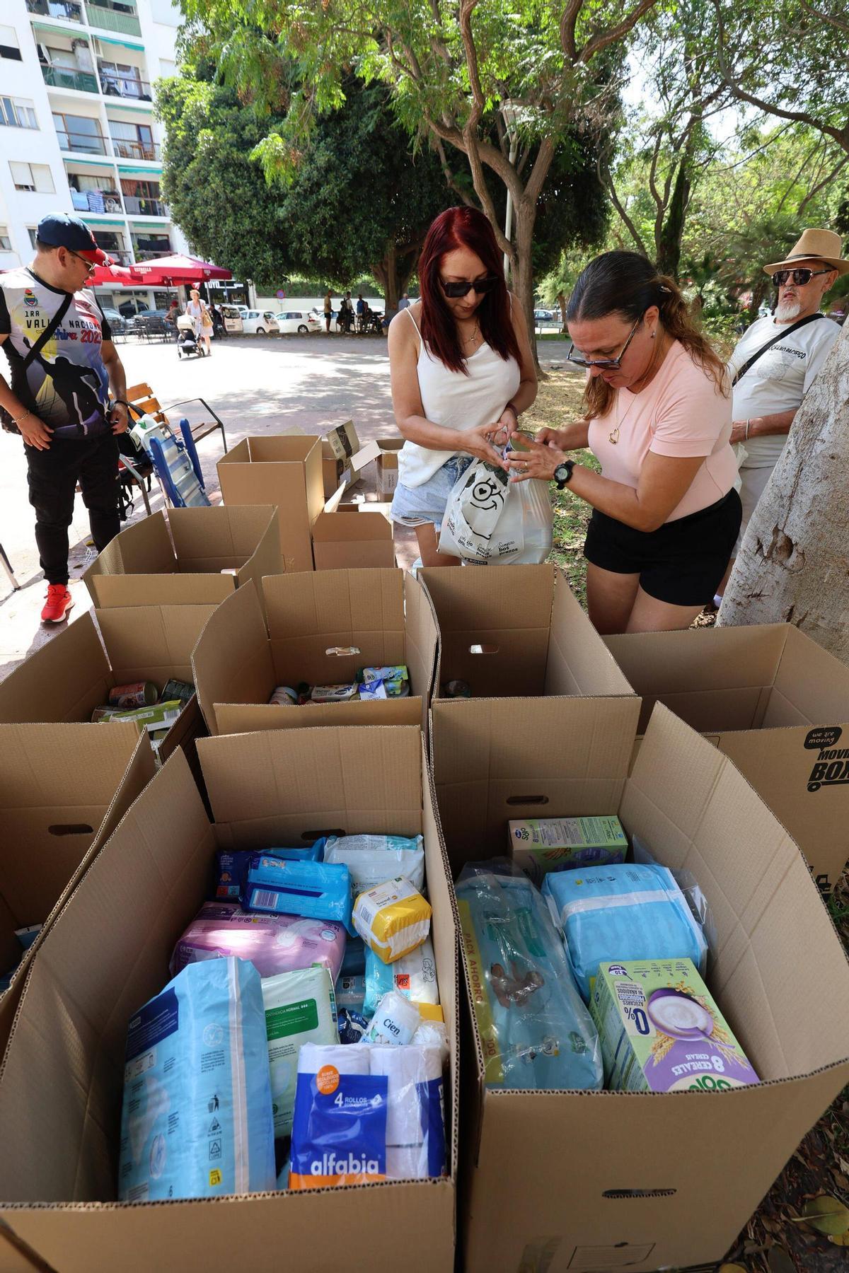Galería: Recogida de donaciones en Ibiza para los damnificados por el terremoto en Venezuela