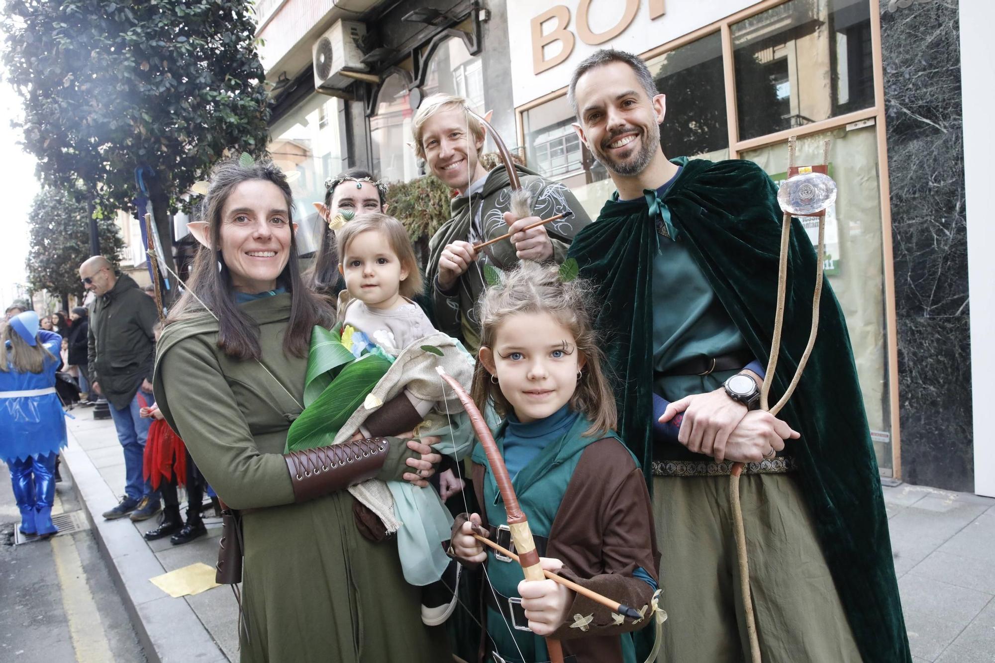 Así han disfrutado pequeños y mayores en el desfile infantil del Antroxu de Gijón (en imágenes)