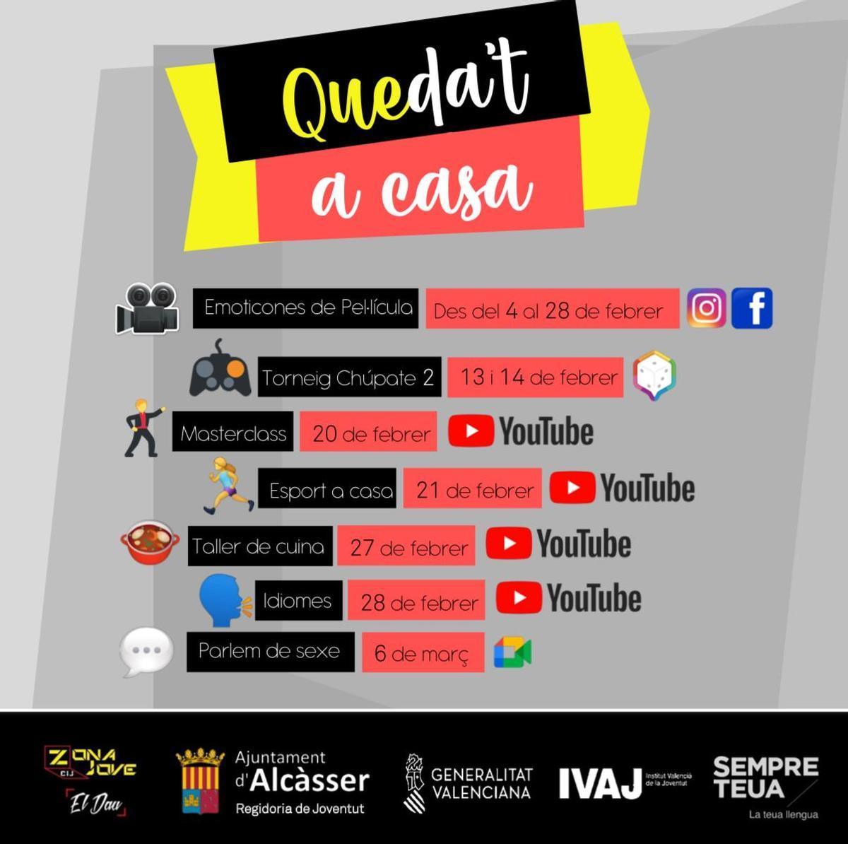 Programación de El Dau