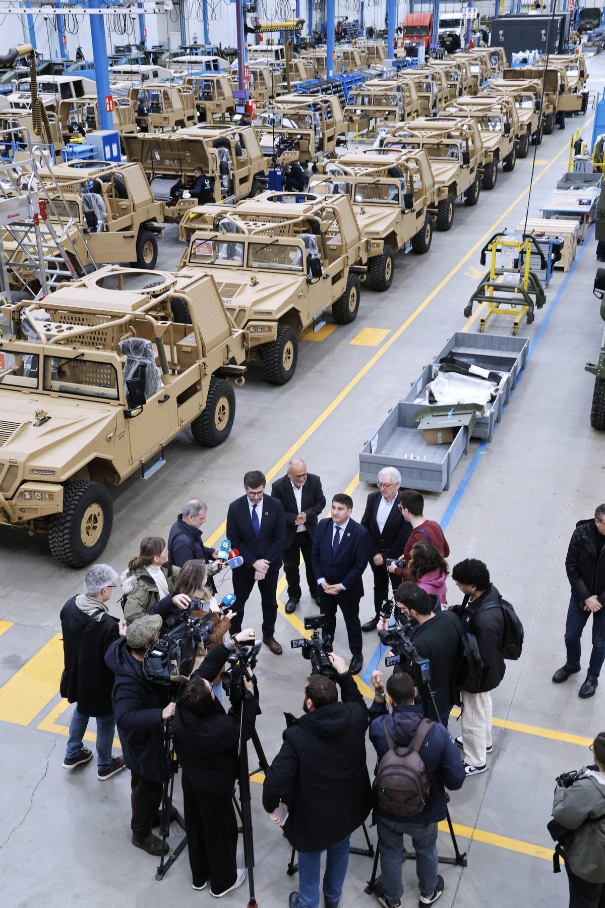 Urovesa se prepara para un auge del 50% en la demanda de sus vehículos tácticos ante el aumento del gasto en Defensa