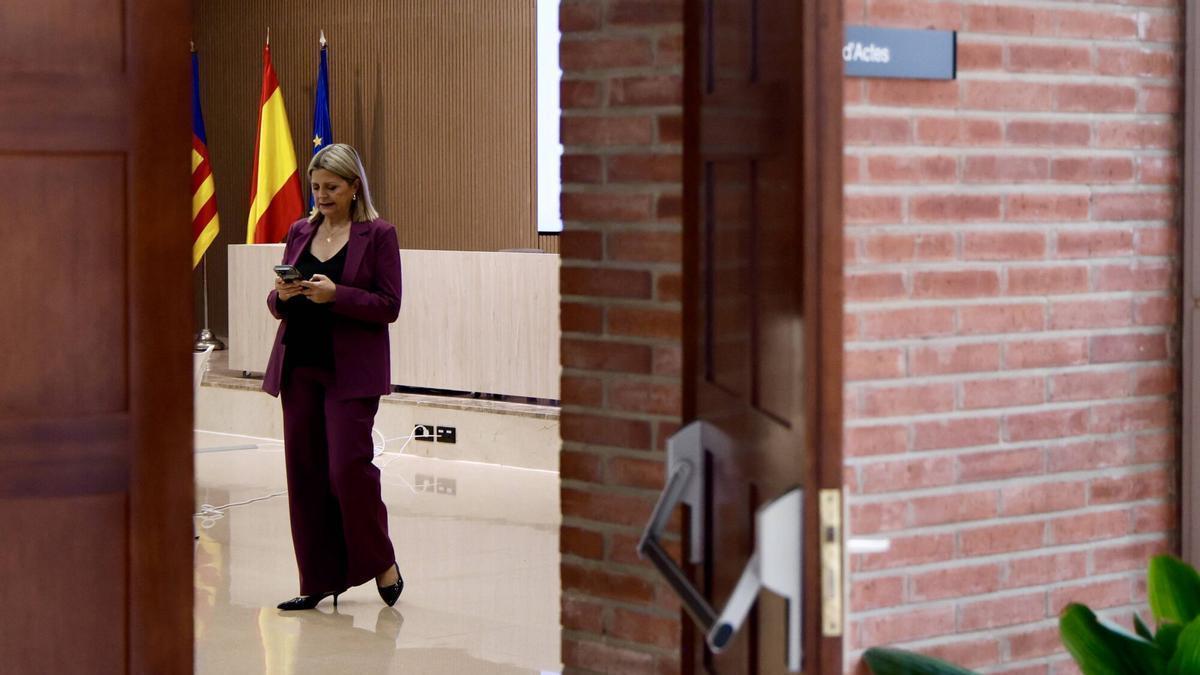 La consellera de Educación, Carmen Ortí.