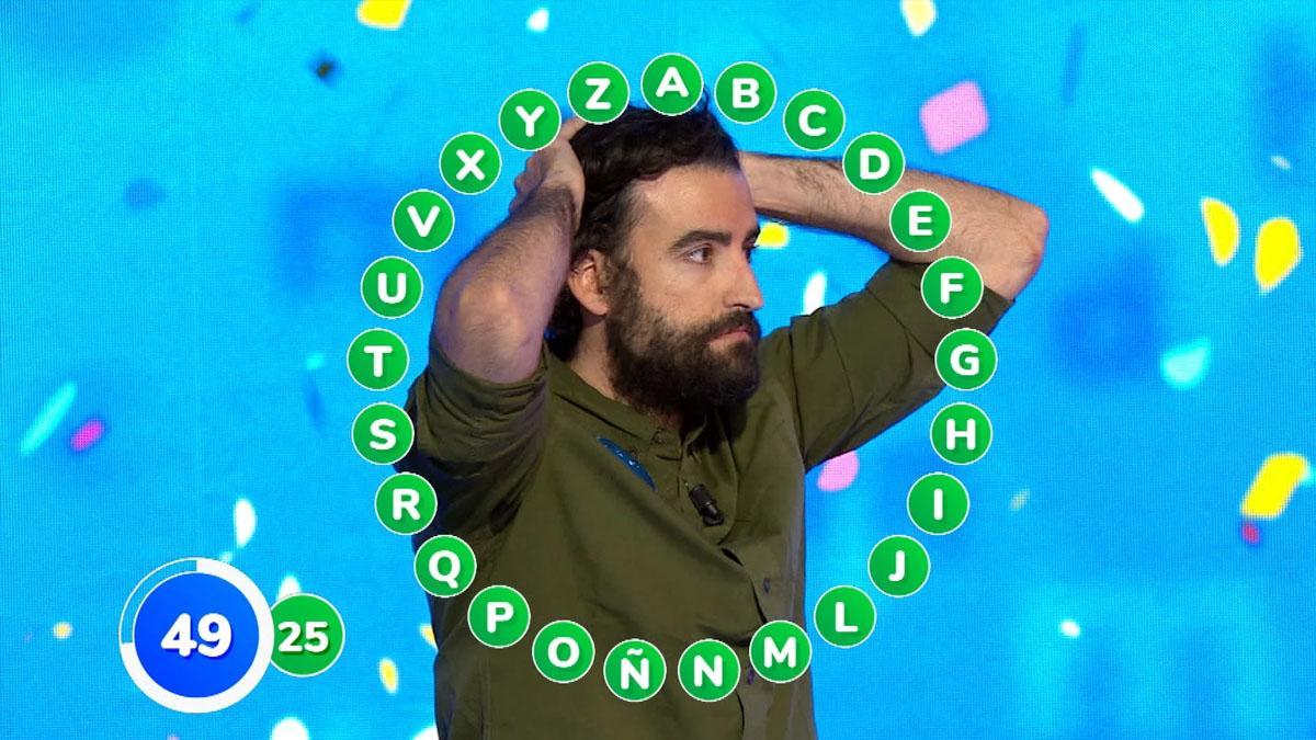 Rafa Castaño se lleva el bote de 'Pasapalabra'