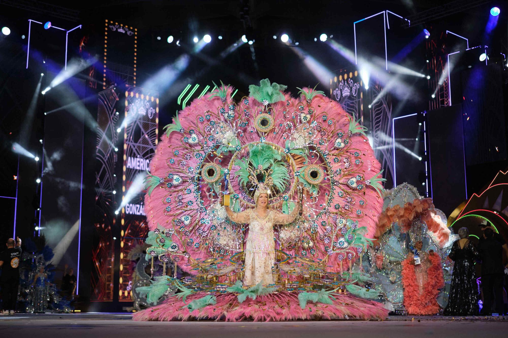 Gala de elección de la reina de los mayores del Carnaval de Santa Cruz de Tenerife 2023