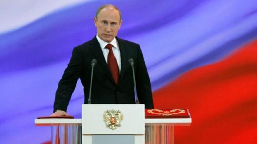 Putin toma posesión como nuevo presidente de Rusia