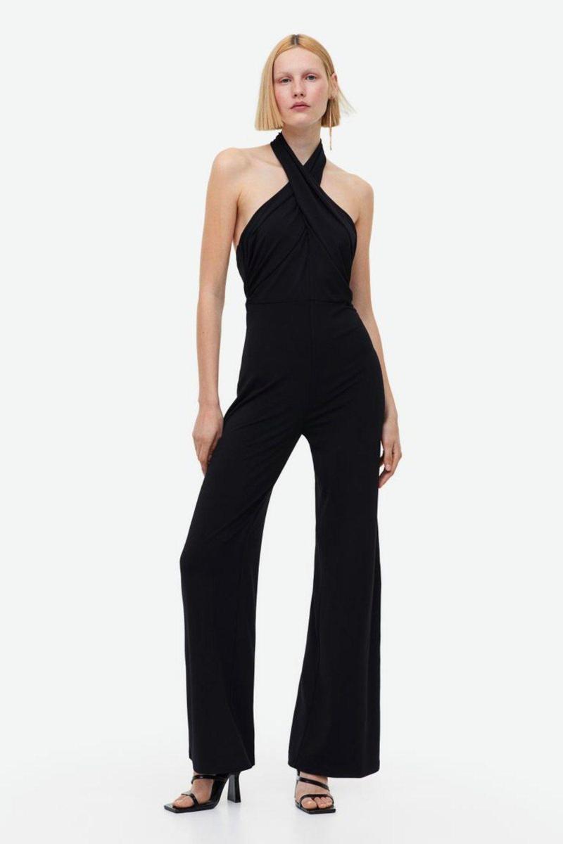 El mono de escote halter de H&M