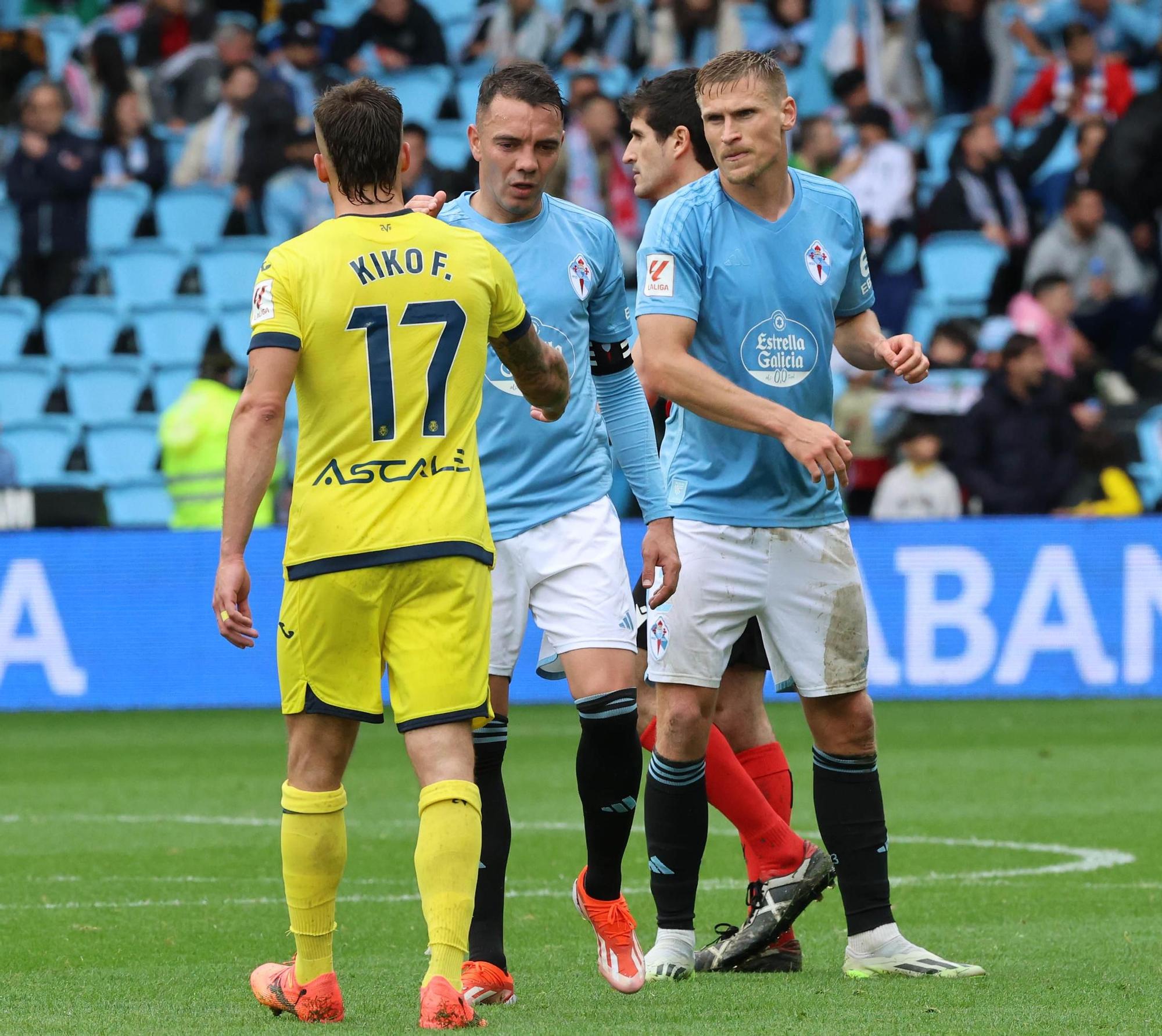 El Celta-Villarreal, en imágenes