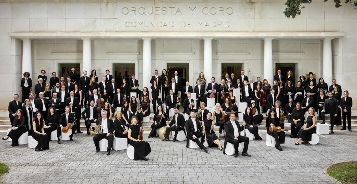 La Comunidad de Madrid presenta la primera temporada de conciertos de la ORCAM en el Teatro Auditorio San Lorenzo de El Escorial.
