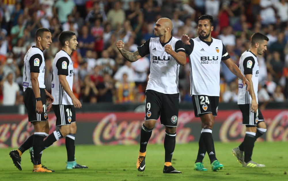 Valencia - Las Palmas, en imágenes