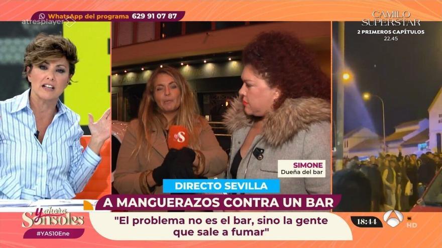 Sonsoles Ónega se enzarza en directo con una de sus reporteras por las exigencias que le pide durante una conexión: &quot;No me amenacéis&quot;