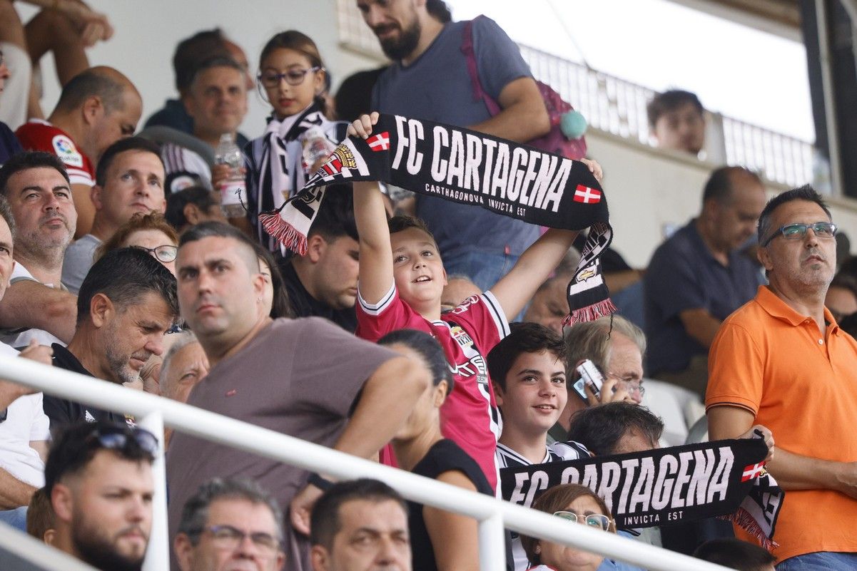 La victoria del FC Cartagena sobre el Tarazona, en imágenes