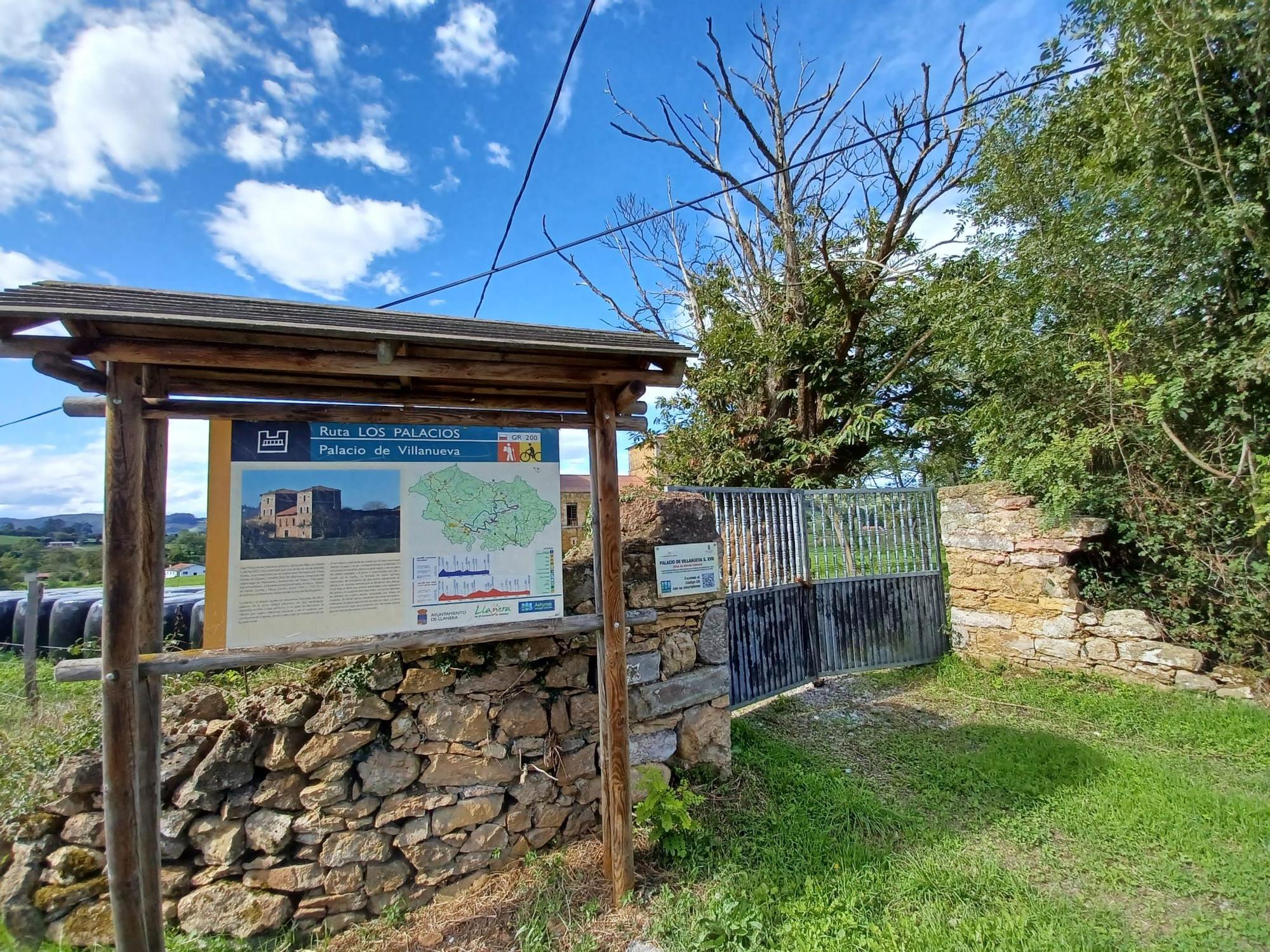 De San Cucao a Villanueva: el camino hacia las Torres Nuevas en uno de los tramos de la ruta de los palacios de Llanera