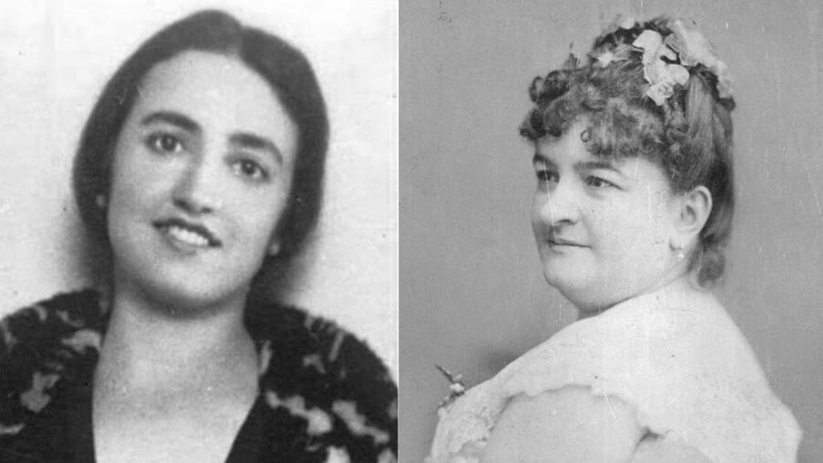 Jimena Fernández de la Vega e Emilia Pardo Bazán