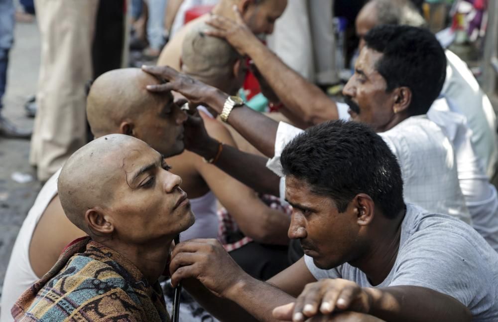 Ritual del 'trapan' a l'Índia