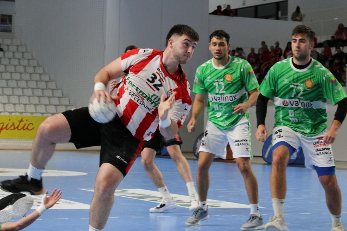 David García en un partido de esta temporada.