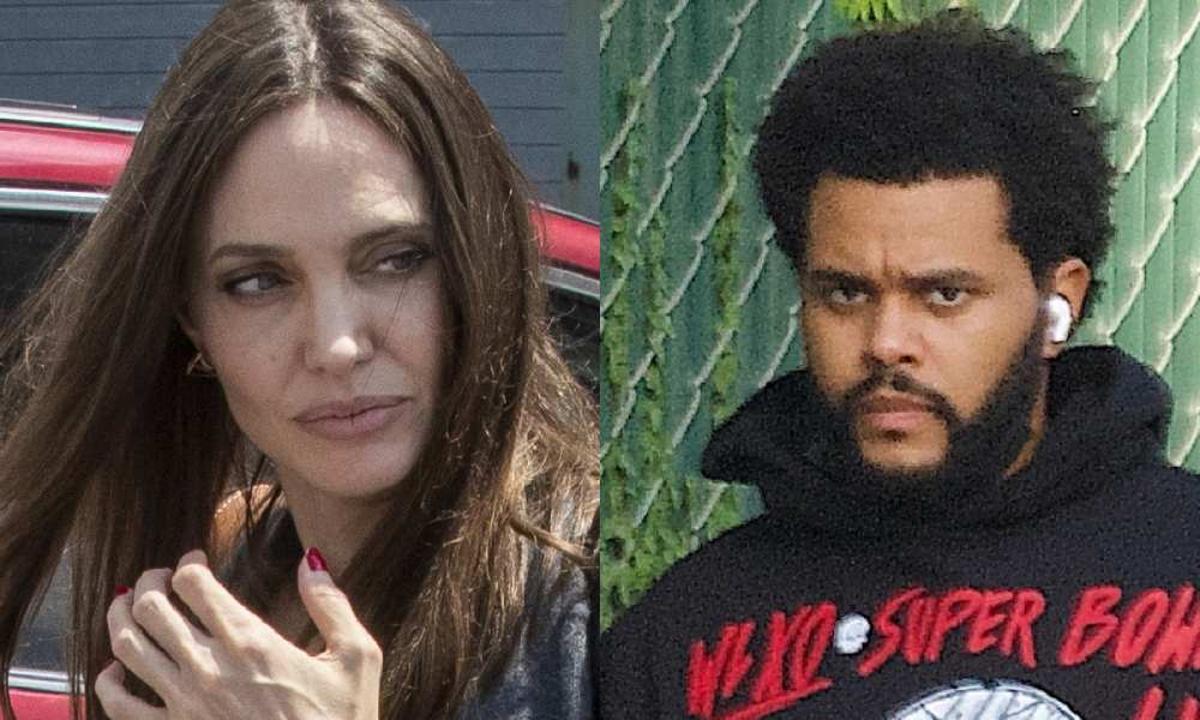 Angelina Jolie y The Weeknd