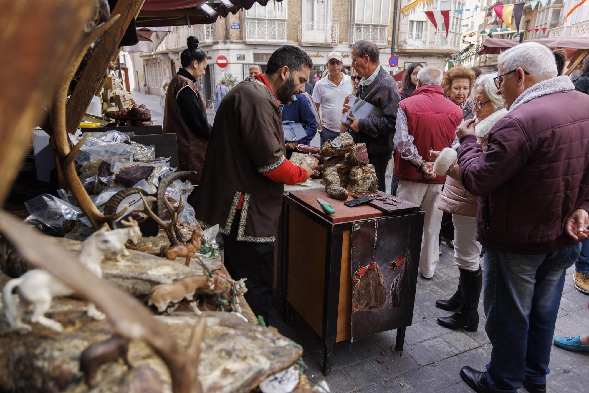 El mercado medieval de Cartagena en imágenes