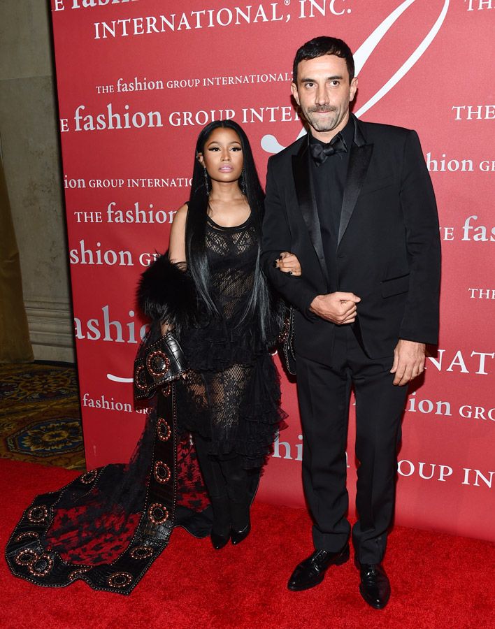 Gala Night of Stars: Nicki Minaj y Riccardo Tisci