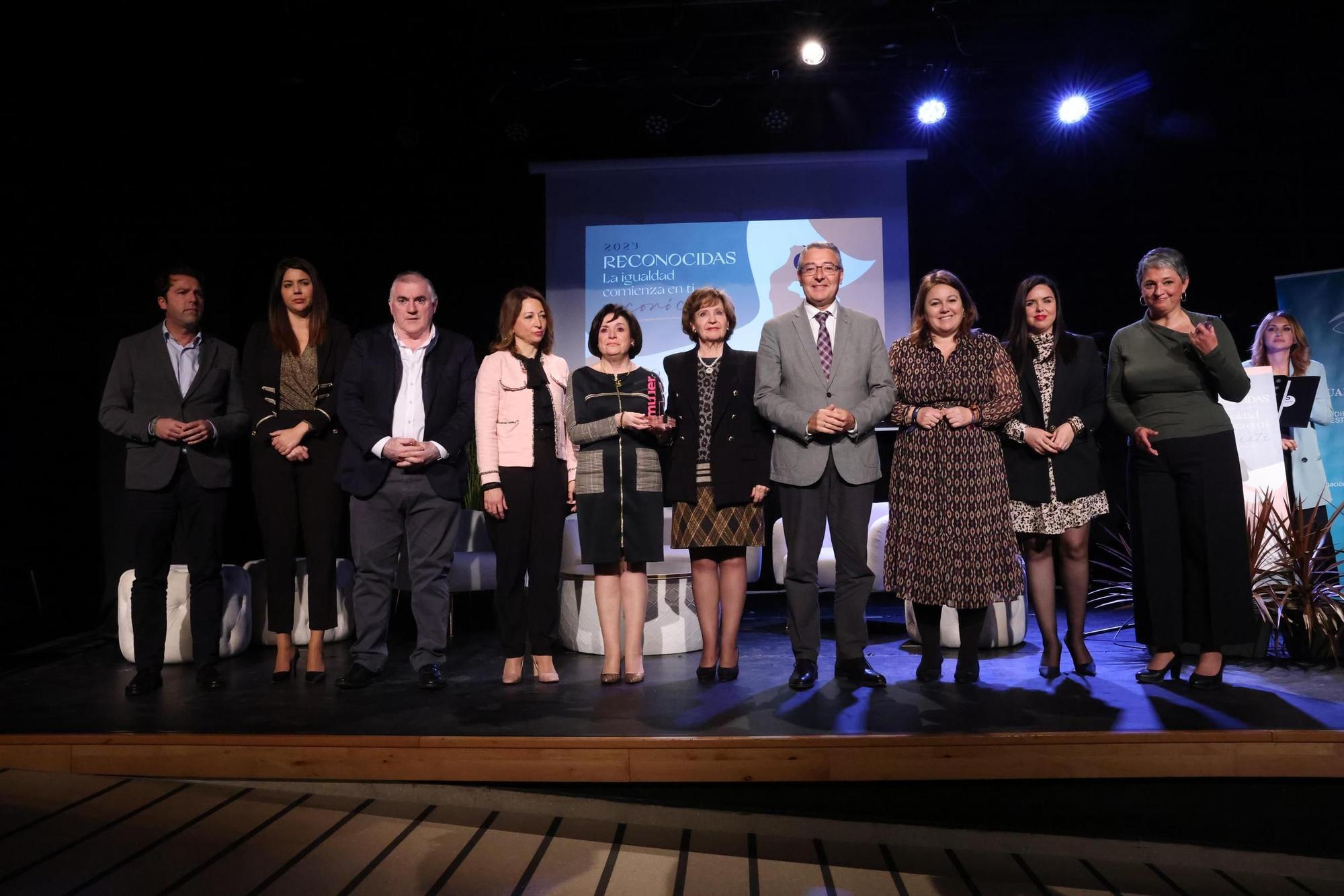 La Diputación de Málaga premia en su gala Reconocidas a nueve mujeres