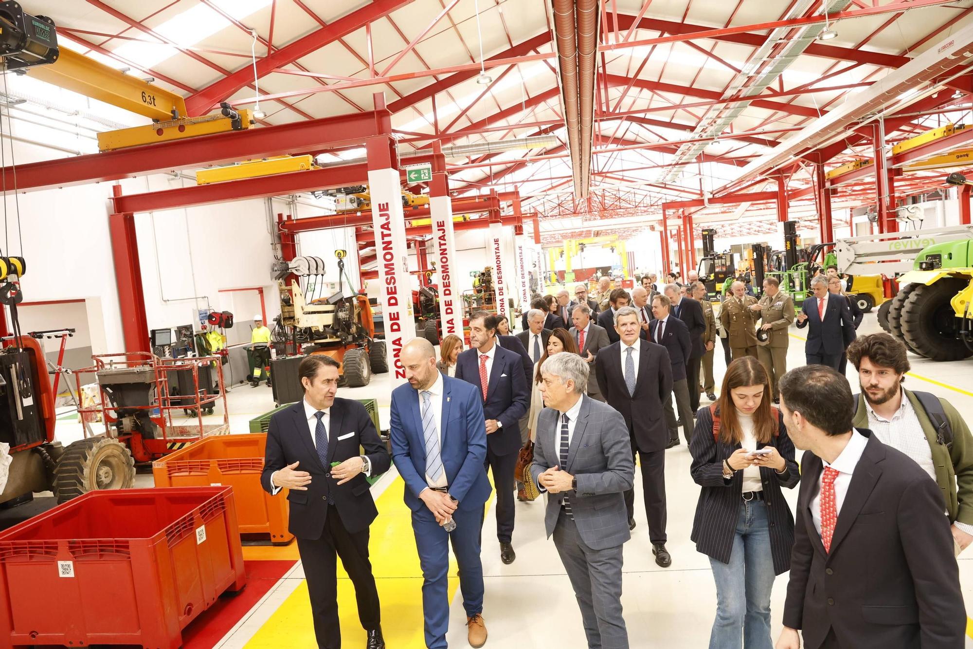 EN IMÁGENES: Así fue la presentación de la fábrica de GAM en León
