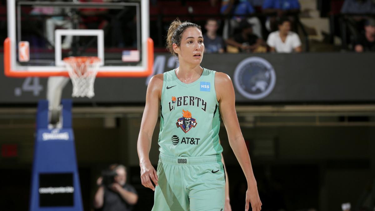 Rebecca Allen deja las Liberty después de siete años jugando en los veranos con el equipo de Nueva York la WNBA