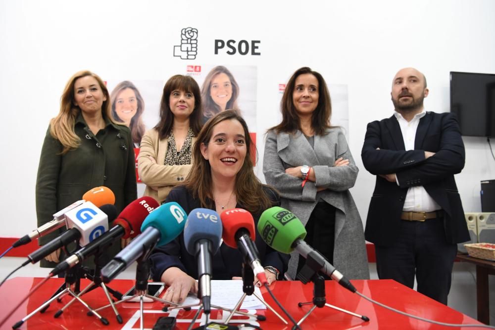 Inés Rey abre el diálogo con fuerzas progresistas