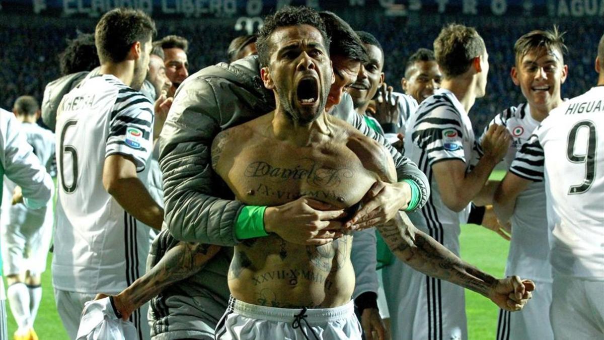 Dani Alves está triunfando en su nueva etapa en la Juventus