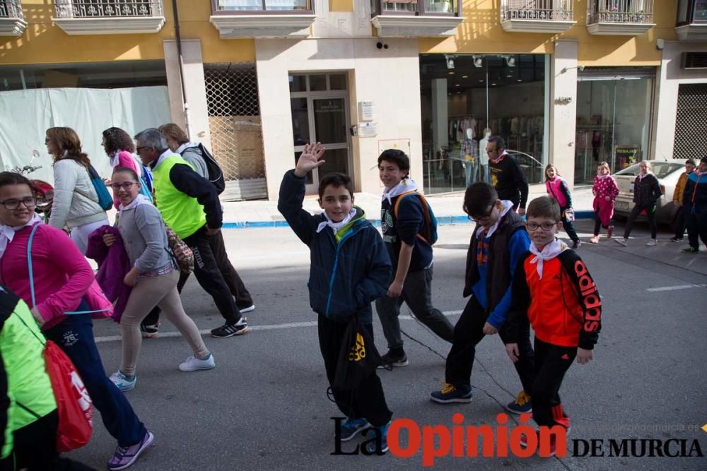 Marcha en el Día del Cáncer Infantil en Caravaca